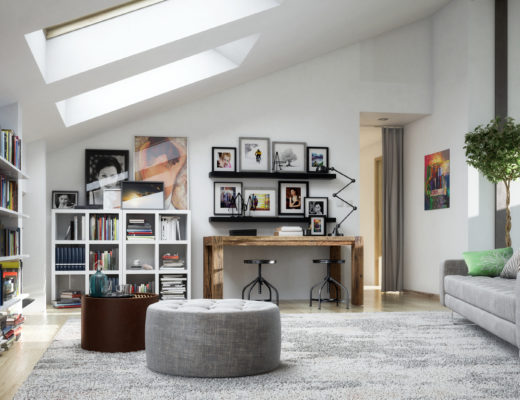 Schicke Fernsehwand selbst bauen