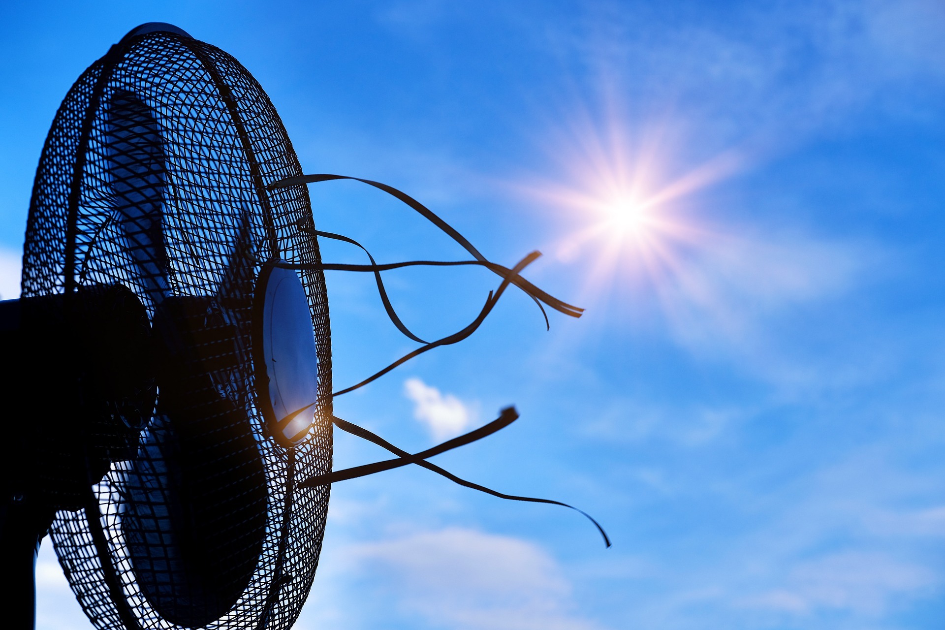 Ventilator im Freien