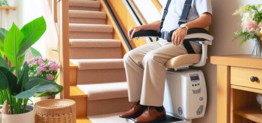 Treppenlift für schmale treppen