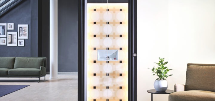 Moderner Lift für zuhause
