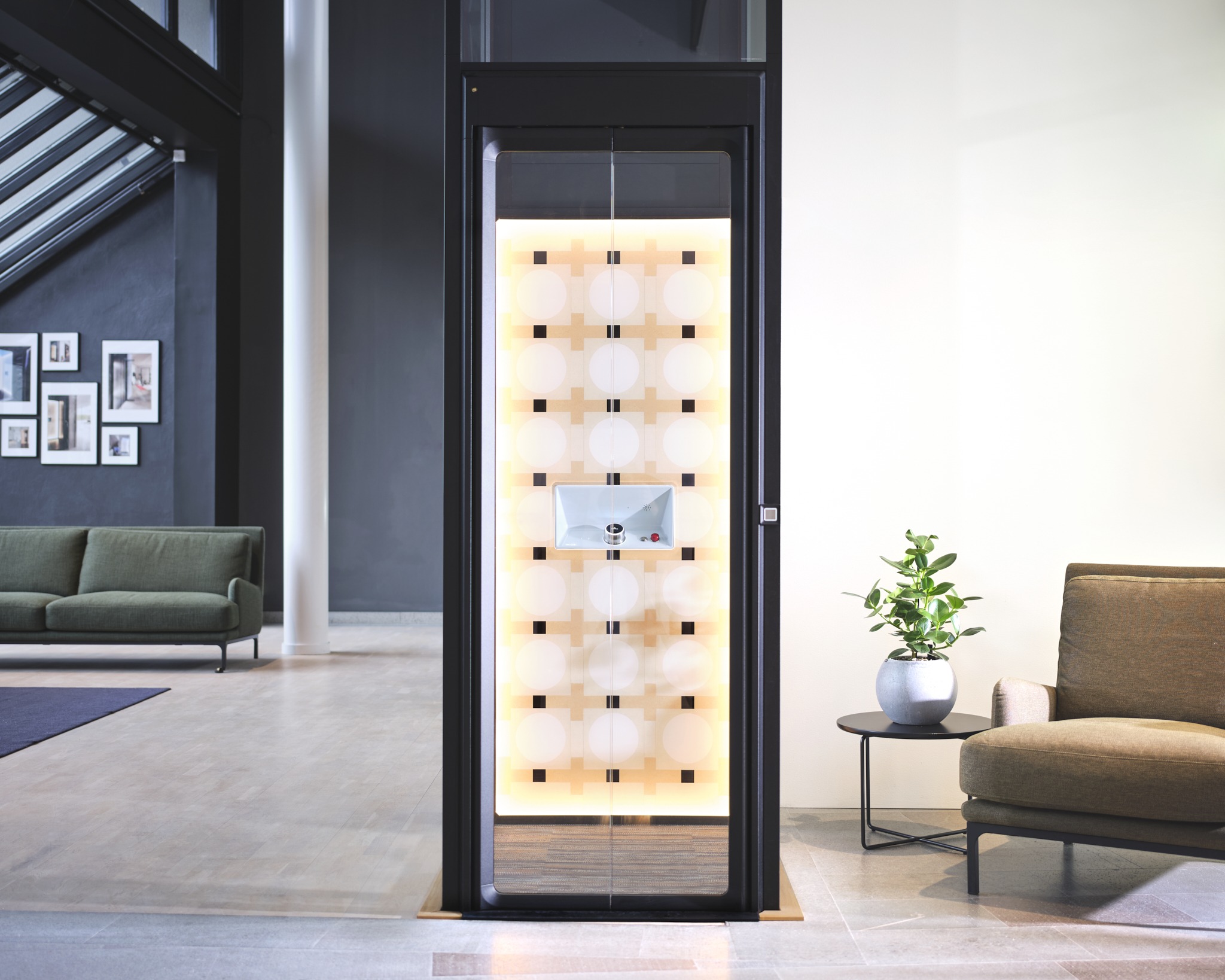 Moderner Lift für zuhause