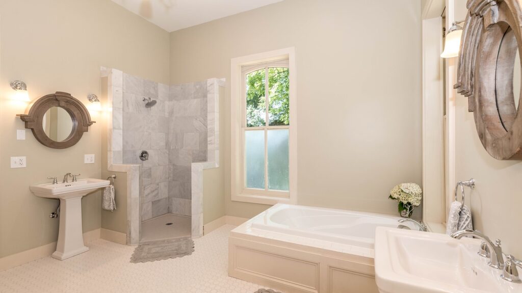 Badezimmer Mikrozement
