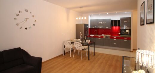 Zimmer mit Küchenzeile