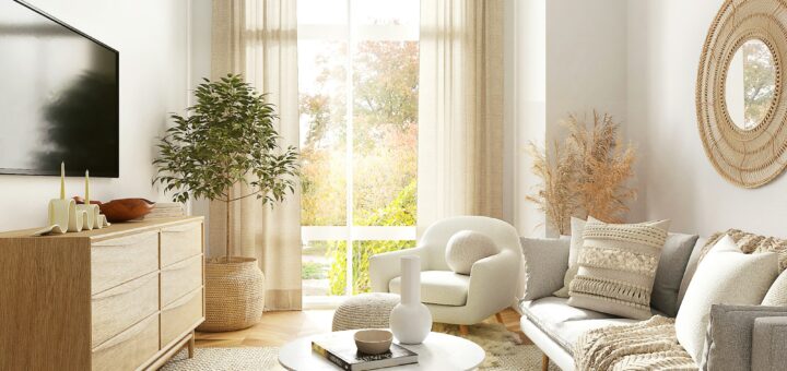 ChatGPT: Warmer, harmonischer Wohnraum