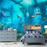 Mottozimmer für Kinder: Unterwasserwelt: Wand-Tattoo