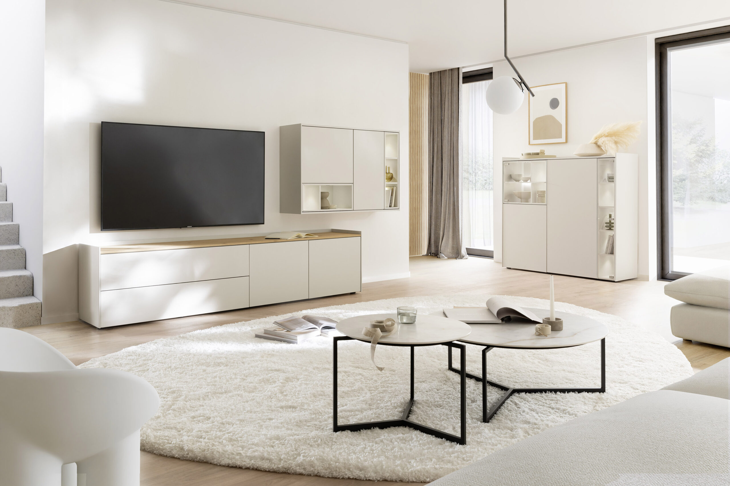 Modernes helles Wohnzimmer