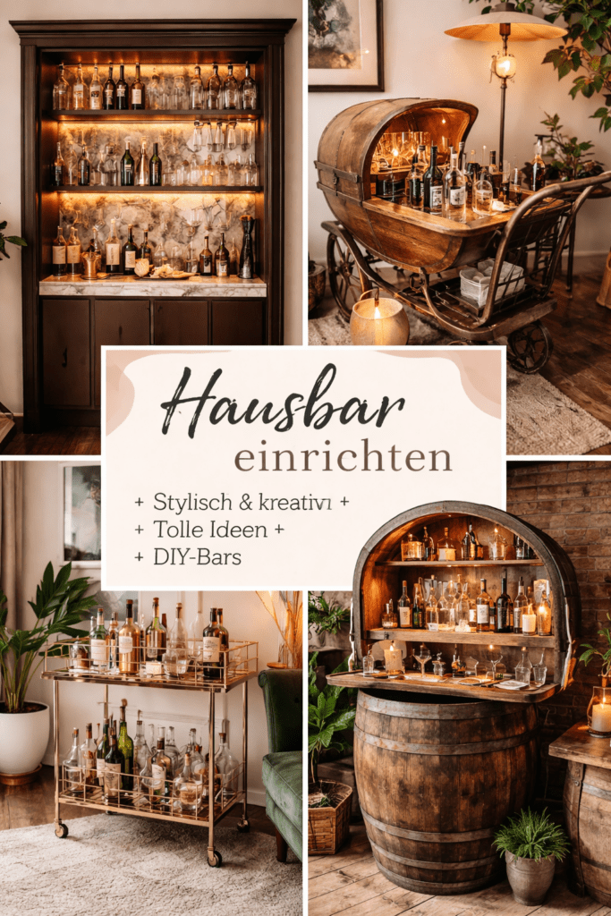 kreative ideen für die hausbar