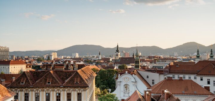 Sicht auf Graz
