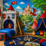 Ki-Bild: Kinderzimmer im Märchen- und Ritter-Look