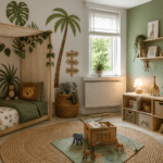 Ki-Bild: Kinderzimmer im Dschungel-Look