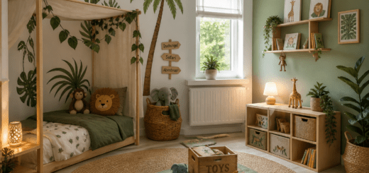 Ki-Bild: Kinderzimmer im Dschungel-Look
