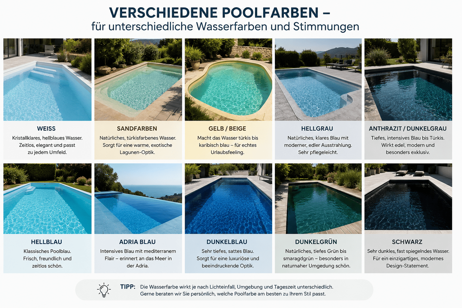 Poolfarben