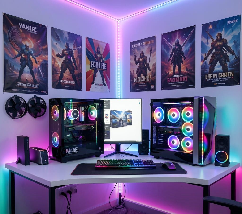 KI: Mottozimmer für Erwachsene: Gaming