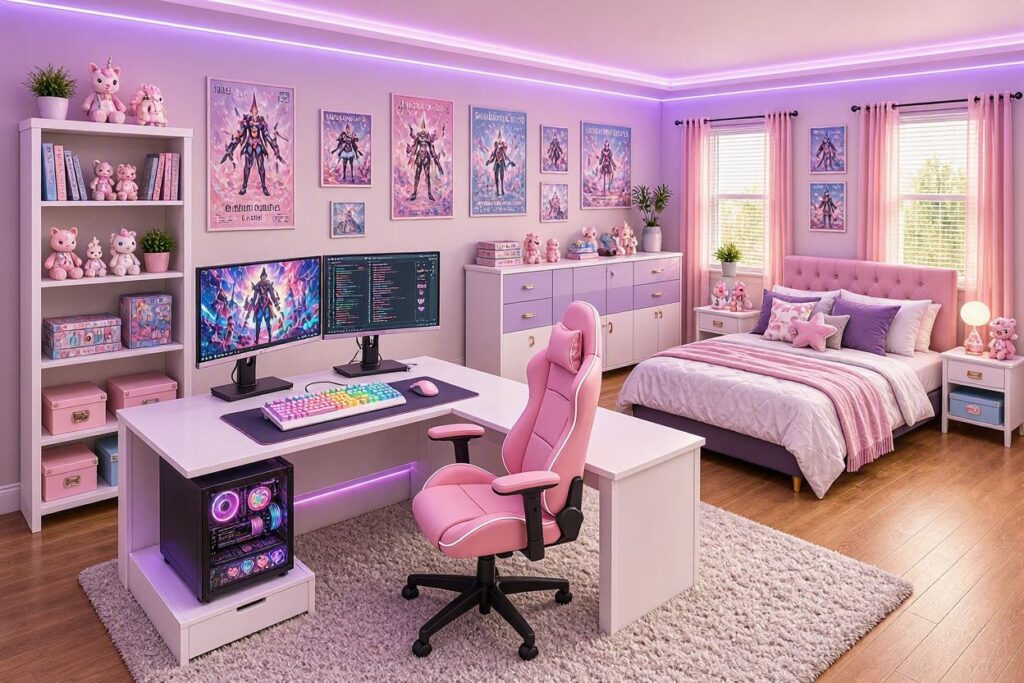 KI: Mottozimmer für Erwachsene: Gaming