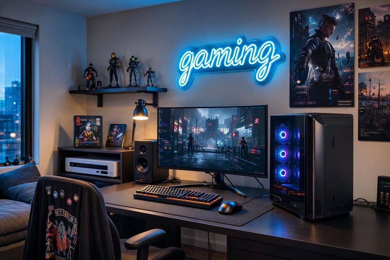 KI: Mottozimmer für Erwachsene: Gaming